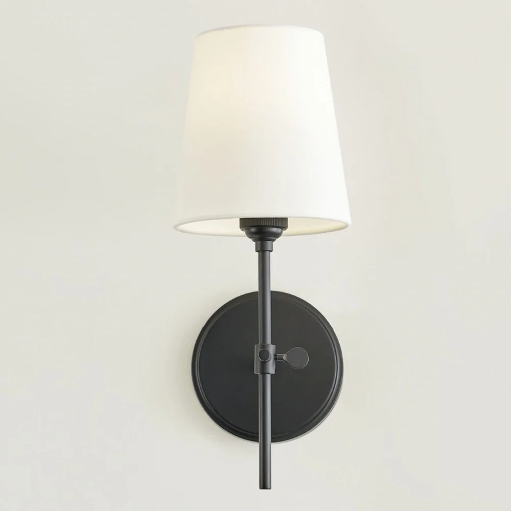 Matte Black Wall Sconce